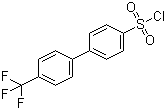 结构式 CAS# 524046-23-9, 4'-三氟甲基联苯-4-磺酰氯