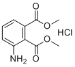 Dimethyl 3-aminophthalate hydrochloride molecular structure (CAS 52412-63-2)