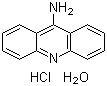 一水合盐酸 9-氨基吖啶分子结构 (CAS 52417-22-8)