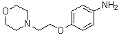 4-[[2-(4-Morpholinyl)ethyl]oxy]aniline molecular structure (CAS 52481-41-1)