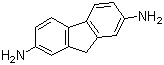 2,7-二氨基芴分子结构 (CAS 525-64-4)