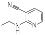 2-乙基氨基烟腈分子结构 (CAS 52583-89-8)