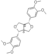 结构式 CAS# 526-06-7, 桉脂素
