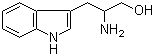 structure of CAS# 526-53-4, DL-Tryptophanol;2-Amino-3-(1H-indol-3-yl)propan-1-ol