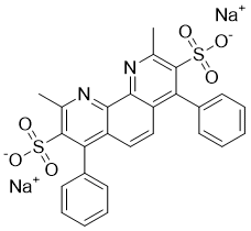 二钠浴酮灵二磺酸酯分子结构 (CAS 52698-84-7)