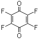 2,3,5,6-四氟-1,4-苯醌分子结构 (CAS 527-21-9)