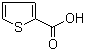 structure of CAS# 527-72-0, 2-Thiophenecarboxylic acid;Thiophene-2-carboxylic acid; 2-Thenoic acid