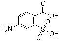 4-Amino-2-sulfobenzoic acid molecular structure (CAS 527-76-4)