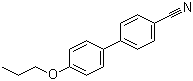 4-Propoxy-[1,1'-biphenyl]-4'-carbonitrile molecular structure (CAS 52709-86-1)