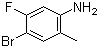 4-Bromo-5-fluoro-2-methylaniline molecular structure (CAS 52723-82-7)