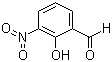 3-硝基水杨醛分子结构 (CAS 5274-70-4)