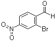 2-溴-4-硝基苯甲醛分子结构 (CAS 5274-71-5)