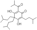 Hexahydrocolupulone molecular structure (CAS 52755-22-3)
