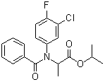 Flamprop-isopropyl molecular structure (CAS 52756-22-6)