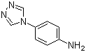 结构式 CAS# 52761-74-7, 4-(4H-1,2,4-三唑-4-基)苯胺