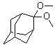 结构式 CAS# 52776-45-1, 2,2-二甲氧基金刚烷