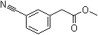 结构式 CAS# 52798-00-2, 3-氰基苯乙酸甲酯