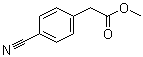 4-氰基苯乙酸甲酯分子结构 (CAS 52798-01-3)