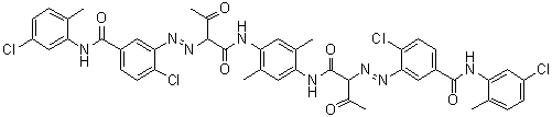 颜料黄 95分子结构 (CAS 5280-80-8)