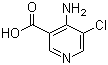 4-Amino-5-chloronicotinic acid molecular structure (CAS 52834-09-0)