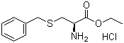 结构式 CAS# 52844-67-4, S-苄基-L-半胱氨酸乙酯盐酸盐