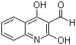 structure of CAS# 529-89-5, 2,4-Dihydroxy-3-quinolinecarboxaldehyde;2,4-Dihydroxy-3-formylquinoline