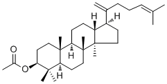 Dammaradienyl acetate molecular structure (CAS 52914-31-5)