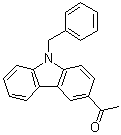1-[9-(Phenylmethyl)-9H-carbazol-3-yl]ethanone molecular structure (CAS 52915-10-3)