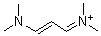 (E)-N-[3-(Dimethylamino)-2-propenylidene]-N-methylmethanaminium molecular structure (CAS 52950-91-1)