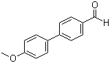 4'-甲氧基联苯-4-甲醛分子结构 (CAS 52988-34-8)