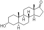 Androsterone molecular structure (CAS 53-41-8)