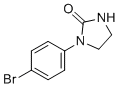 1-(4-Bromophenyl)imidazolidin-2-one molecular structure (CAS 530081-14-2)
