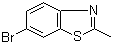structure of CAS# 5304-21-2, 6-Bromo-2-methylbenzothiazole;6-Bromo-2-methyl-1,3-benzothiazole