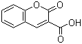 香豆素-3-羧酸分子结构 (CAS 531-81-7)