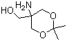 5-氨基-2,2-二甲基-1,3-二恶烷-5-甲醇分子结构 (CAS 53104-32-8)