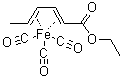 Tricarbonyl(eta4-(E,E)-ethyl 2,4-hexadienoate)iron molecular structure (CAS 53110-58-0)