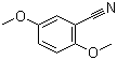 2,5-二甲氧基苯甲腈分子结构 (CAS 5312-97-0)