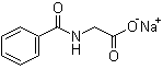 结构式 CAS# 532-94-5, 马尿酸钠盐