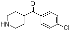 structure of CAS# 53220-41-0, 4-(4-Chlorobenzoyl)piperidine