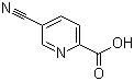 5-氰基-2-吡啶羧酸分子结构 (CAS 53234-55-2)