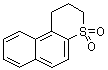 2,3-二氢-1H-萘并[2,1-b]噻喃 4,4-二氧化物分子结构 (CAS 5324-59-4)