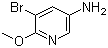5-Amino-3-bromo-2-methoxypyridine molecular structure (CAS 53242-18-5)