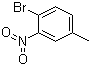 结构式 CAS# 5326-34-1, 4-溴-3-硝基甲苯