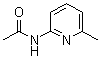 结构式 CAS# 5327-33-3, N-(6-甲基-2-吡啶基)乙酰胺