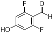 2,6-Difluoro-4-hydroxybenzaldehyde molecular structure (CAS 532967-21-8)
