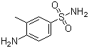 结构式 CAS# 53297-70-4, 3-甲基-4-氨基苯磺酰胺