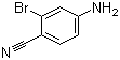 结构式 CAS# 53312-82-6, 4-氨基-2-溴苯腈