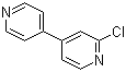 结构式 CAS# 53344-73-3, 2-氯-4,4'-联吡啶