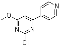 2-氯-4-甲氧基-6-(4-吡啶基)嘧啶分子结构 (CAS 53345-48-5)