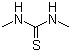structure of CAS# 534-13-4, N,N'-Dimethylthiourea;1,3-Dimethylthioureap; 1,3-Dimethyl-2-thiourea